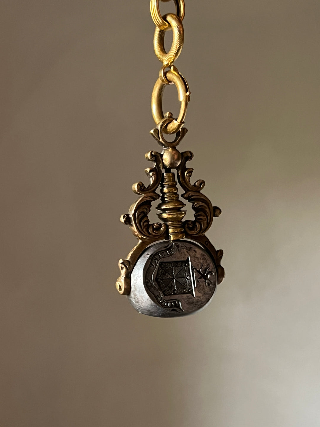 Remarkable 18th Century Fob of the Campbell Family with Important Heraldry