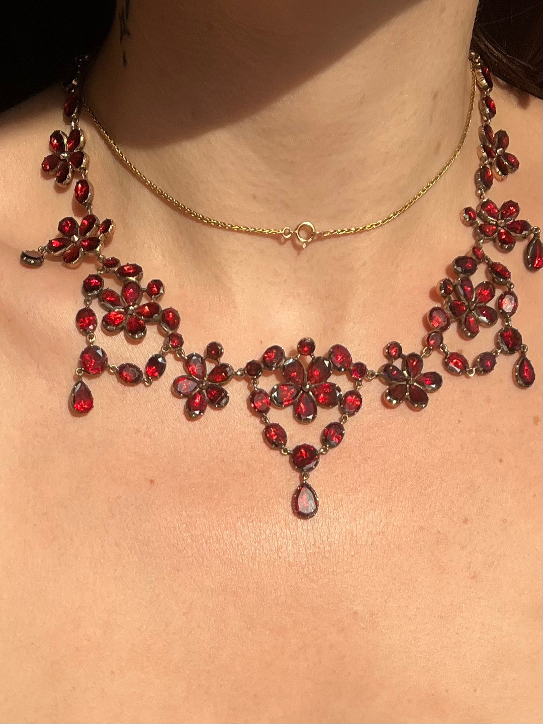 Outstanding Georgian Parure In Fitted Box