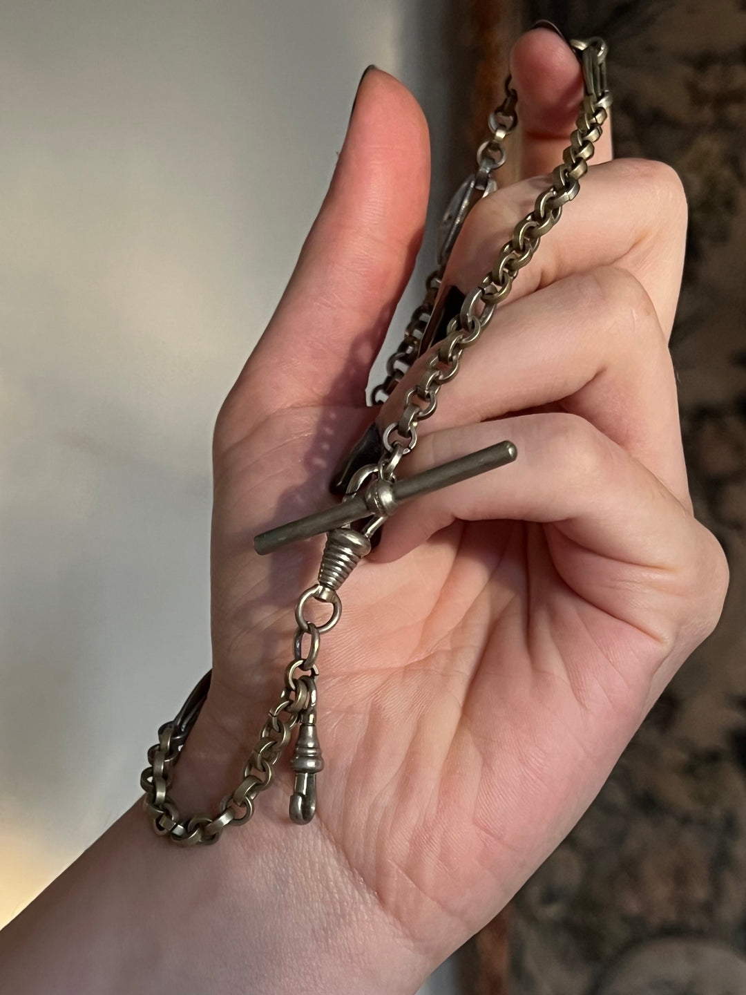 Coin Silver Chain