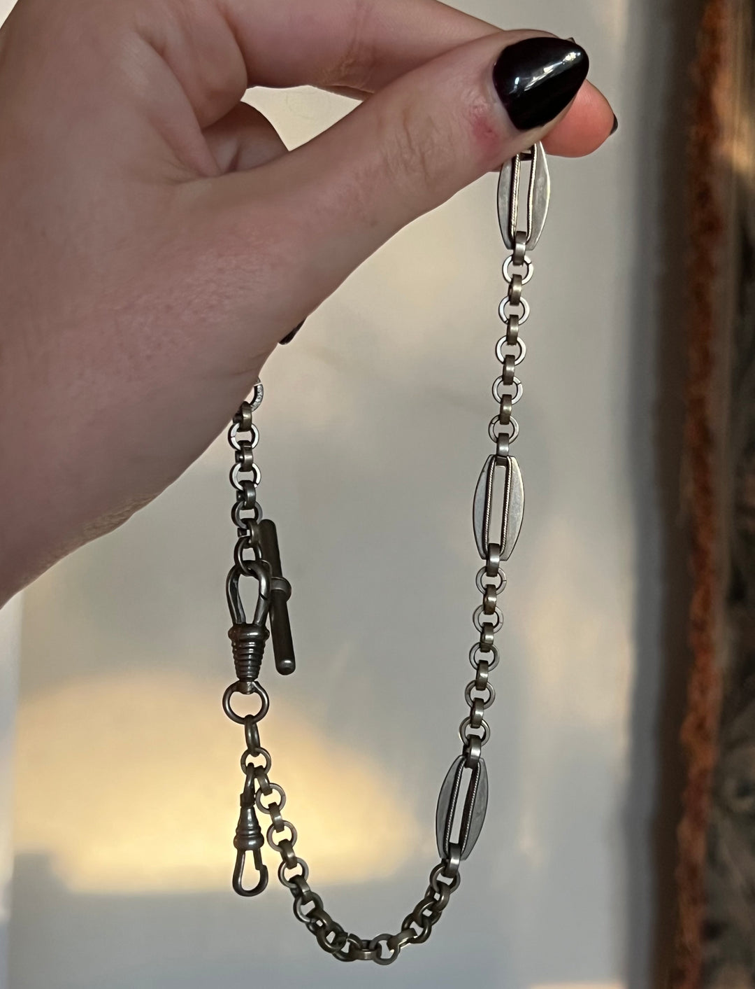 Coin Silver Chain