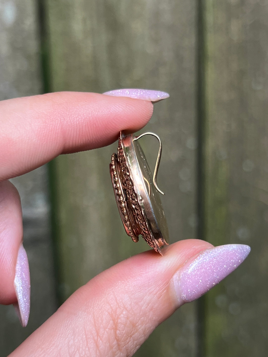 Exceptional 19th Century Small Scale Memorial Pendant