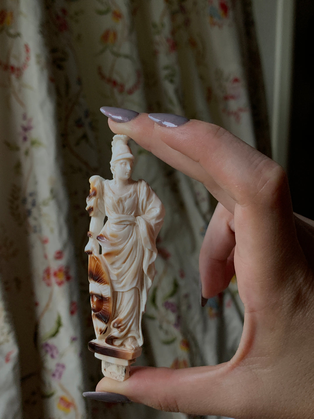 Sizable Grand Tour Letter Opener Depicting the Goddess Athena