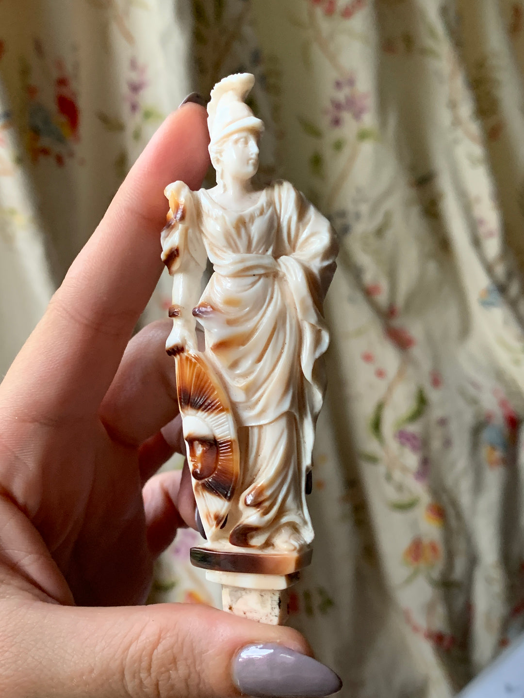 Sizable Grand Tour Letter Opener Depicting the Goddess Athena