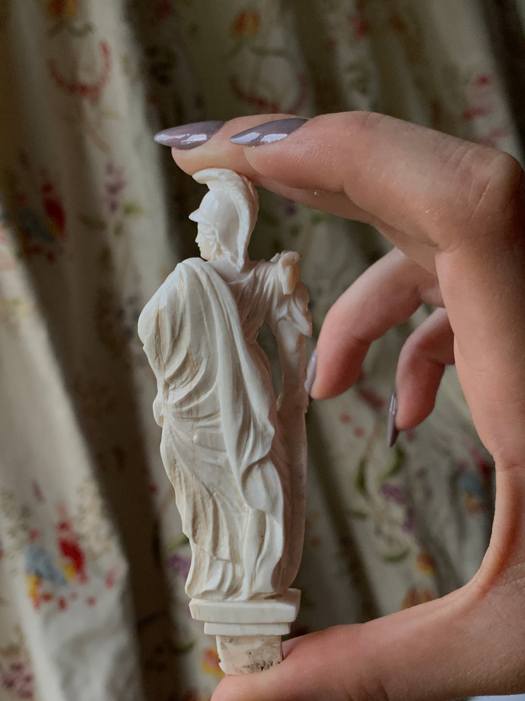 Sizable Grand Tour Letter Opener Depicting the Goddess Athena