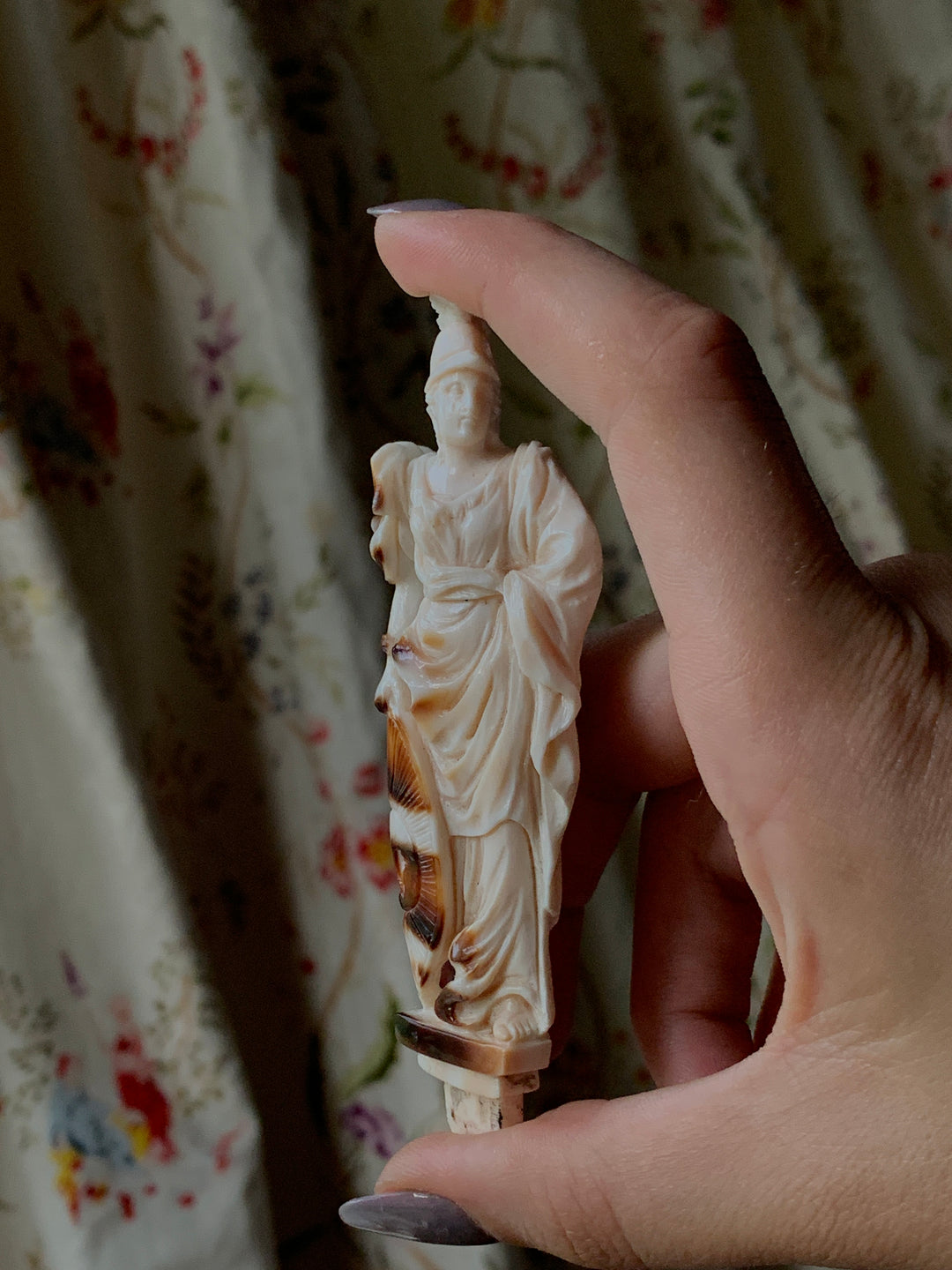 Sizable Grand Tour Letter Opener Depicting the Goddess Athena