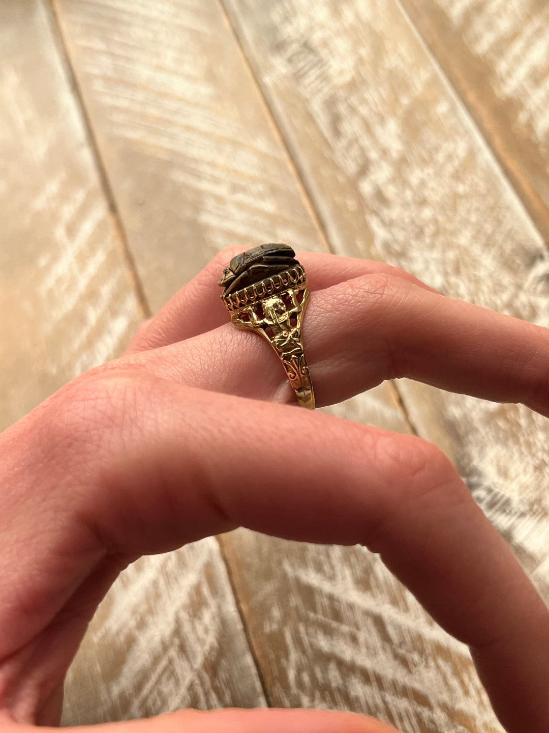Scarab Ring for *Rachel
