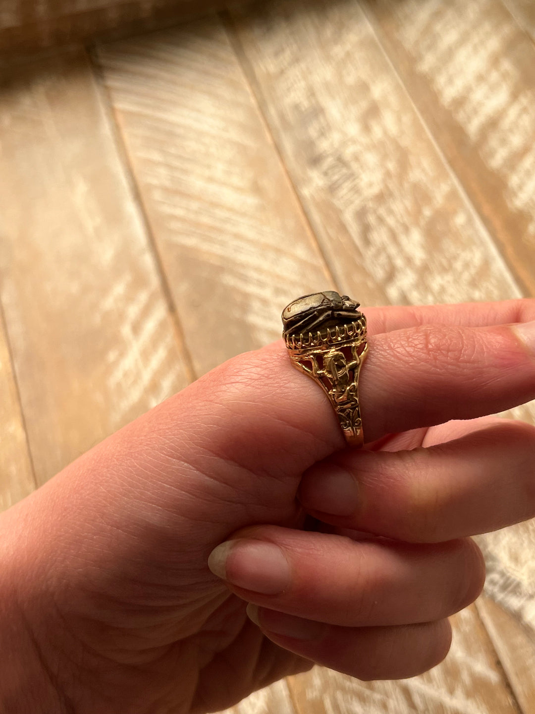 Scarab Ring for *Rachel