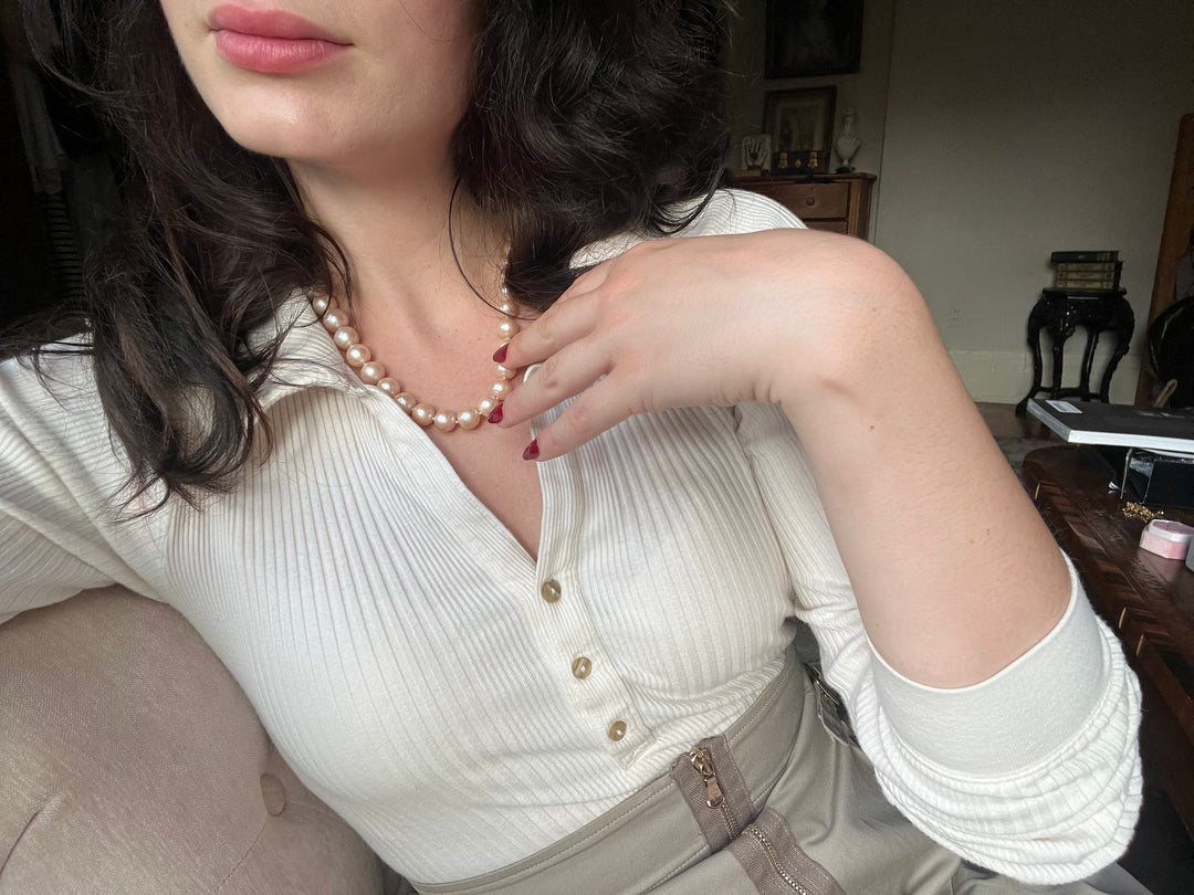 Exceptional Pink Freshwater Pearls