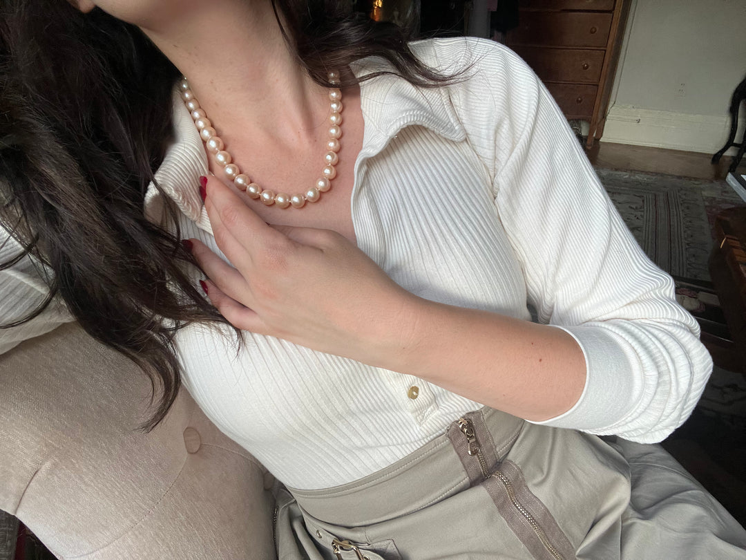 Exceptional Pink Freshwater Pearls