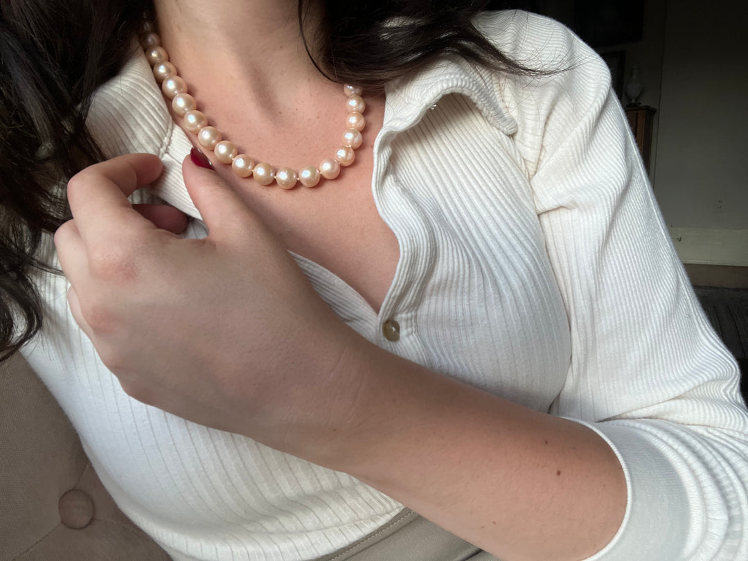 Exceptional Pink Freshwater Pearls