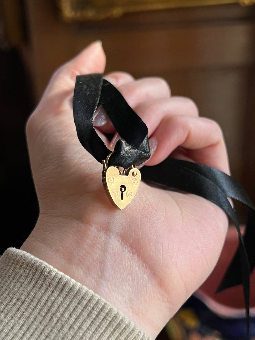 9ct Padlock Jewel 3 (big girl!)
