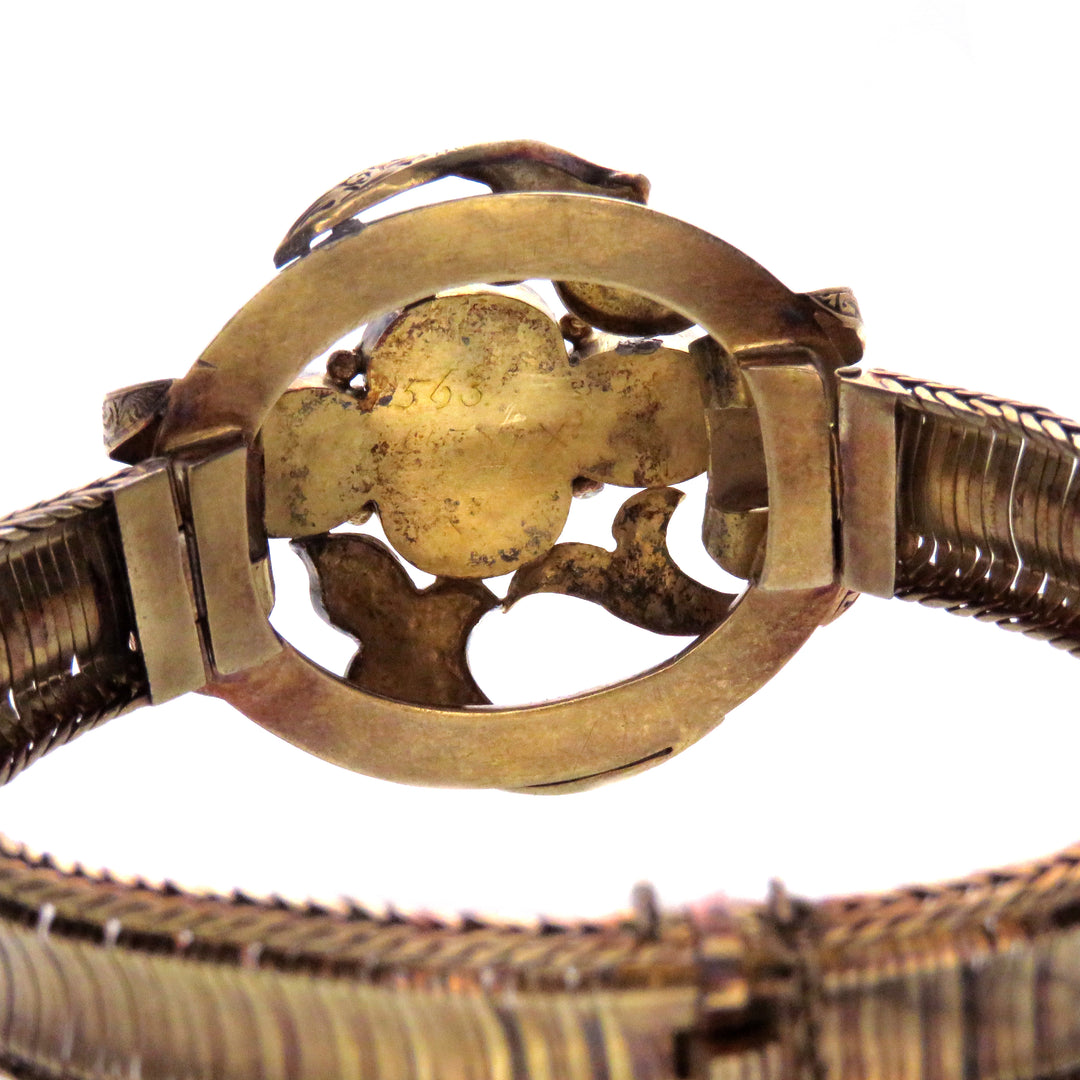14ct American Garnet Carbuncle Bracelet
