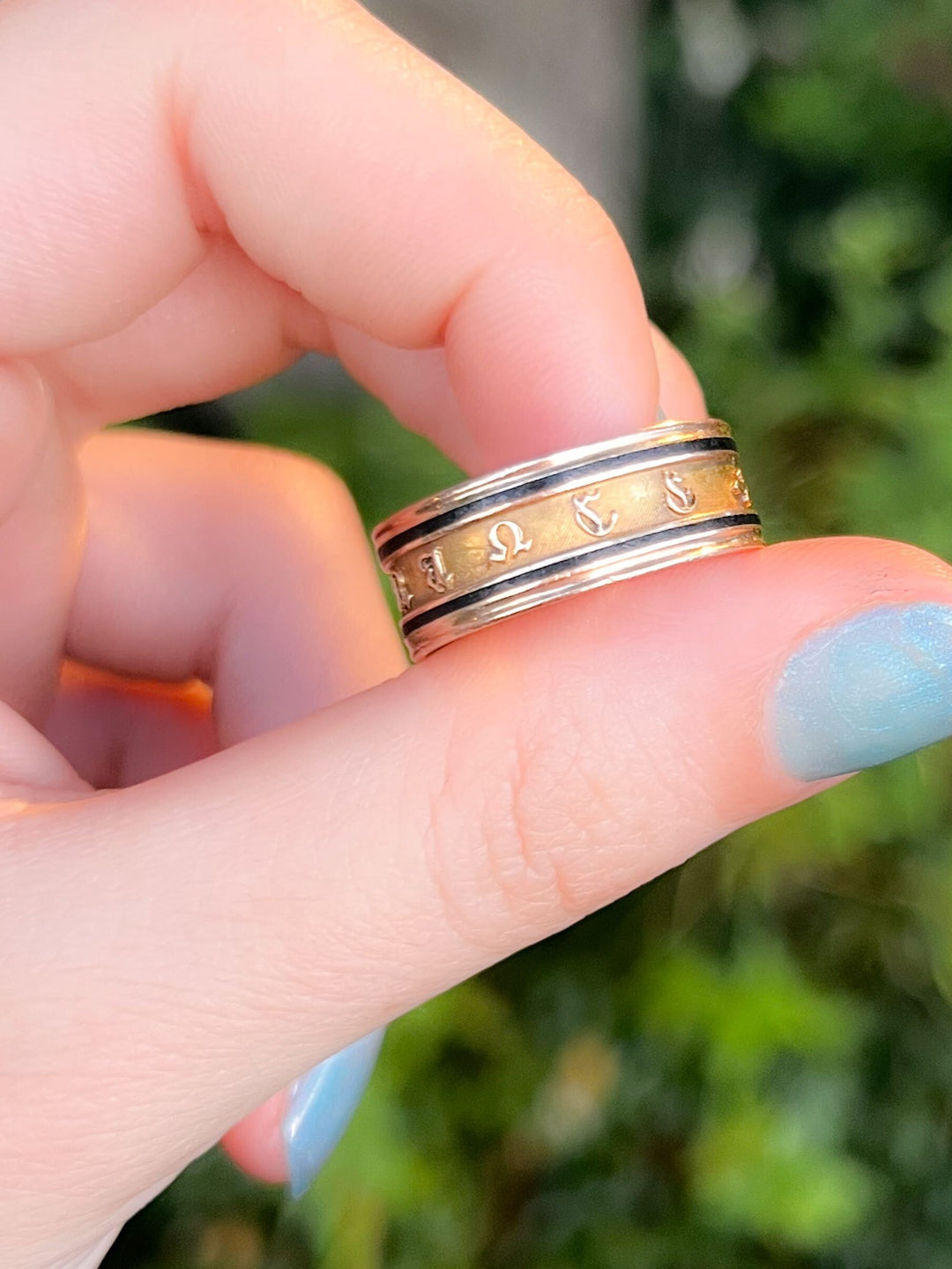 18k Memorial Ring Commemorating Thomas Atkinson, obt 1813