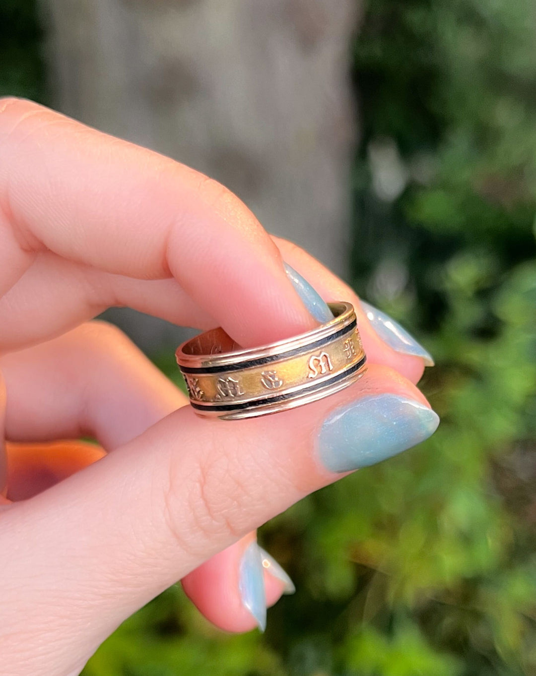 18k Memorial Ring Commemorating Thomas Atkinson, obt 1813