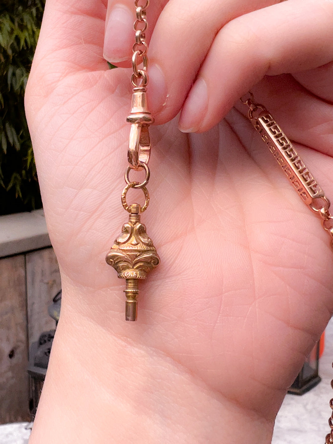 Gorgeous English 19th C Watch Key Fob