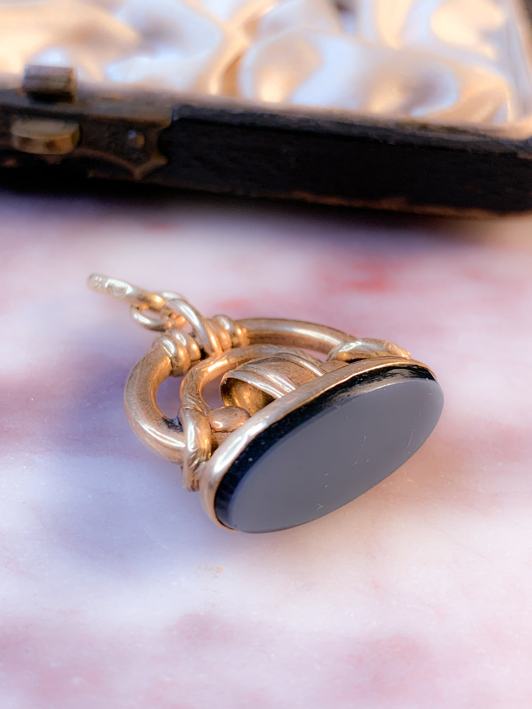 Niccolo Onyx Fob Circa 1880