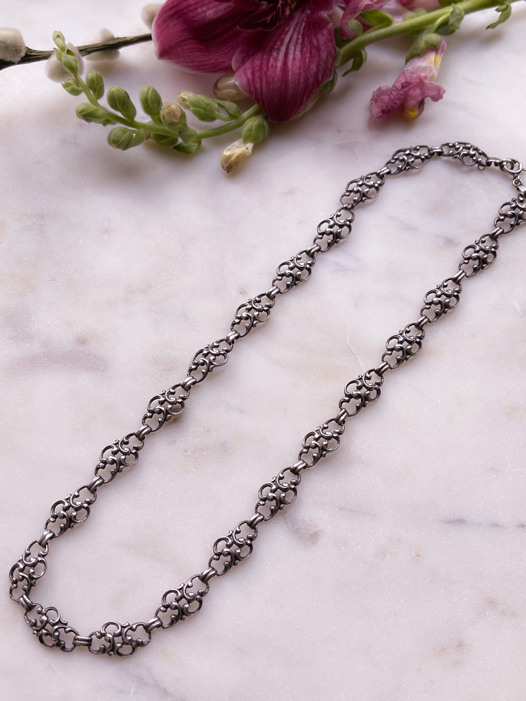 Sterling Silver Edwardian Collar Circa 1901