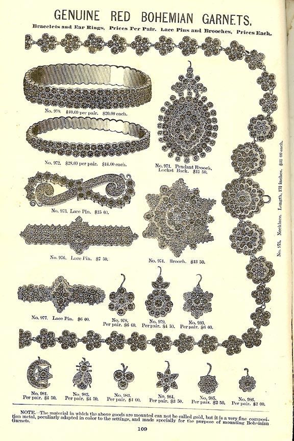 Bright Bohemian Garnet Pavé bracelet circa 1870