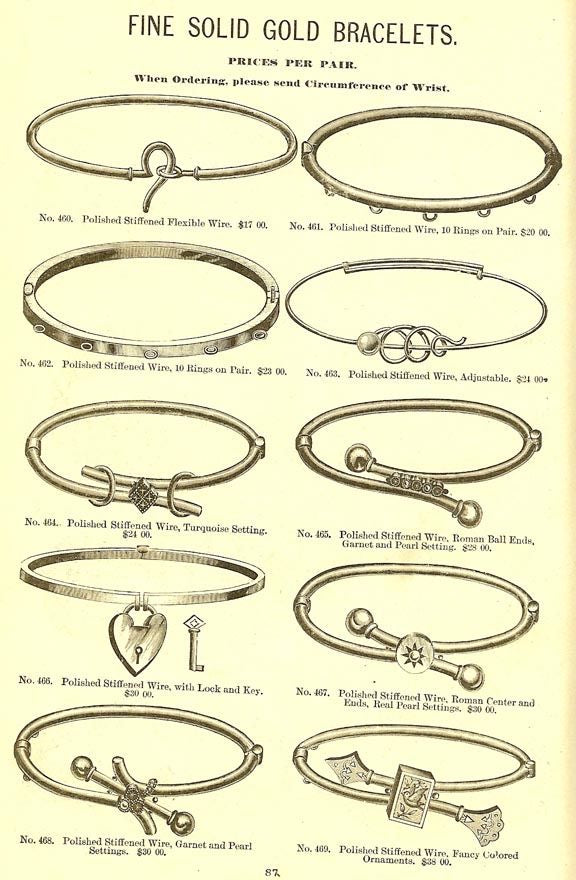 Outstanding Garnet Swirl Bangle Bracelet, circa 1890