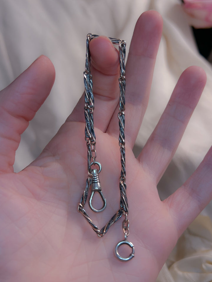 Precious European Niello Chain 15”