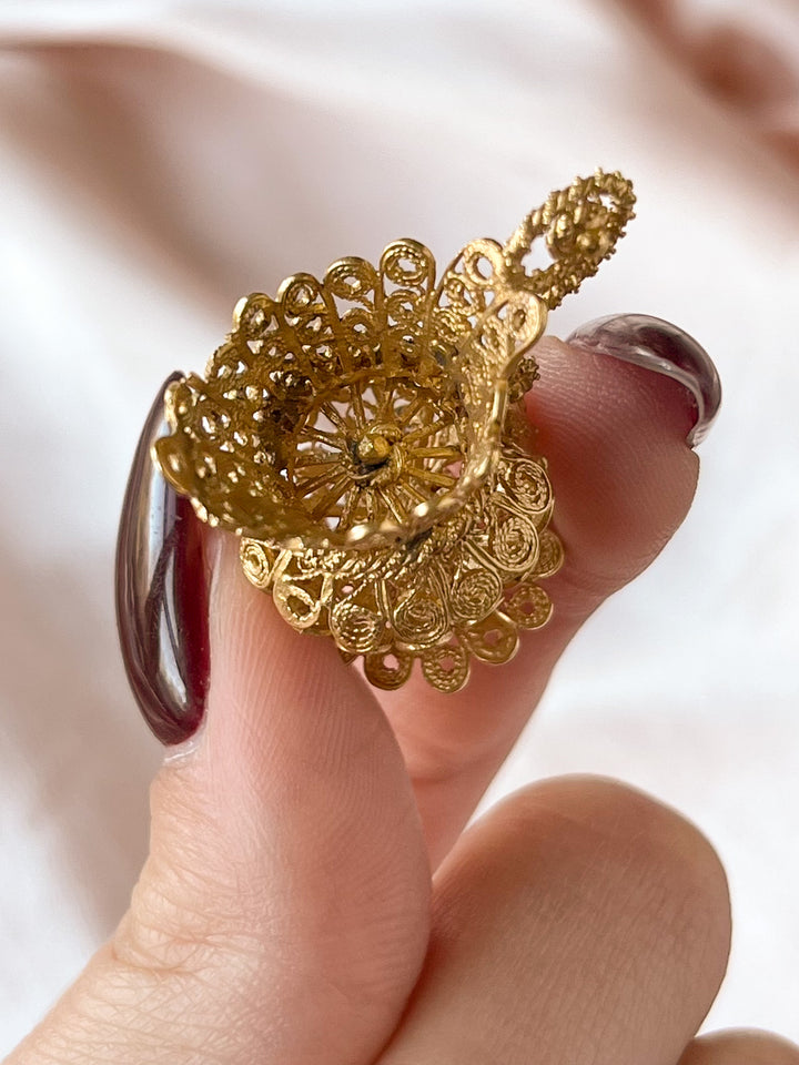 Extremely Rare Late 18th Century Archaeological Revival Pendant in 18ct