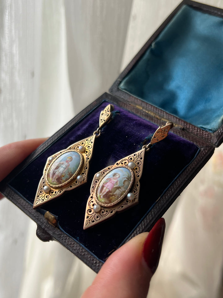 Napoleon III Period Earrings