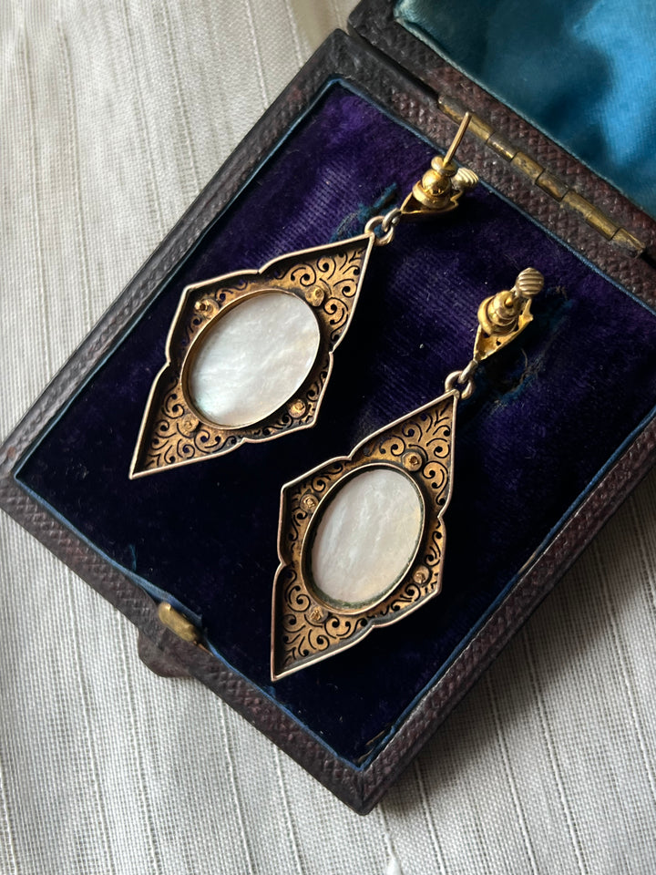 Napoleon III Period Earrings