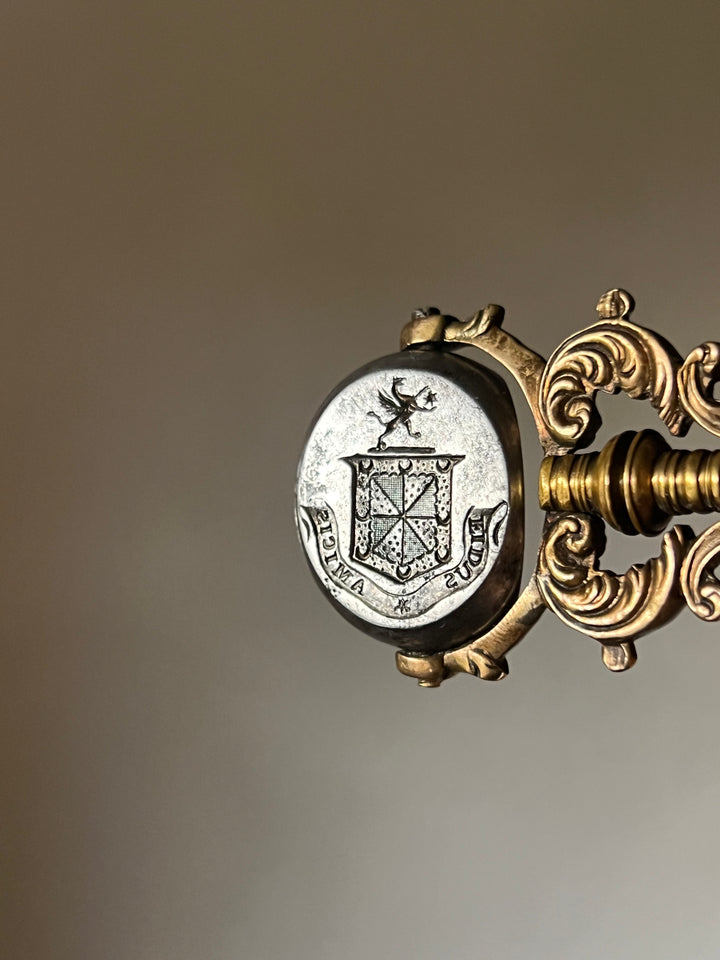 Remarkable 18th Century Fob of the Campbell Family with Important Heraldry
