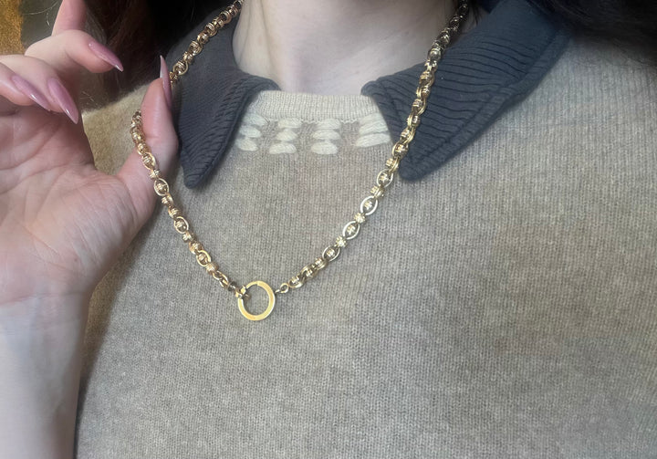 Rare Victorian Orb Chain of 22"