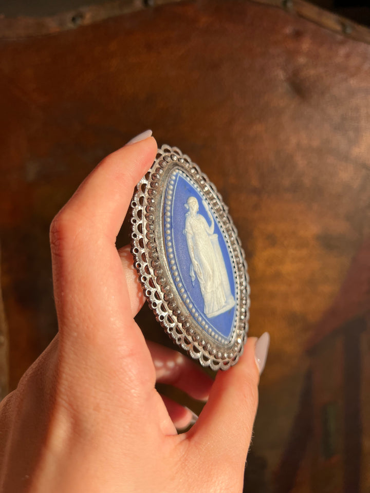Supremely Rare Wedgwood Collaboration with Bolton Plaque of Vanity