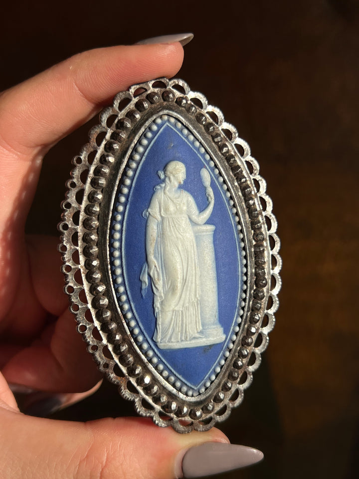 Supremely Rare Wedgwood Collaboration with Bolton Plaque of Vanity