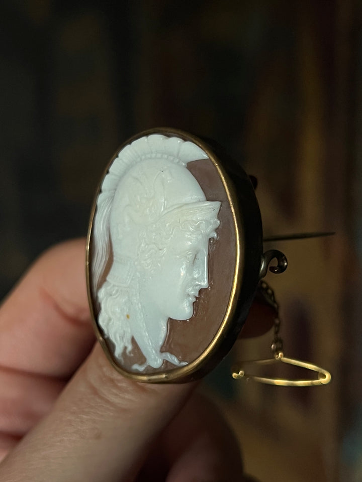 Exceptional Victorian Grand Tour Cameo of Athena