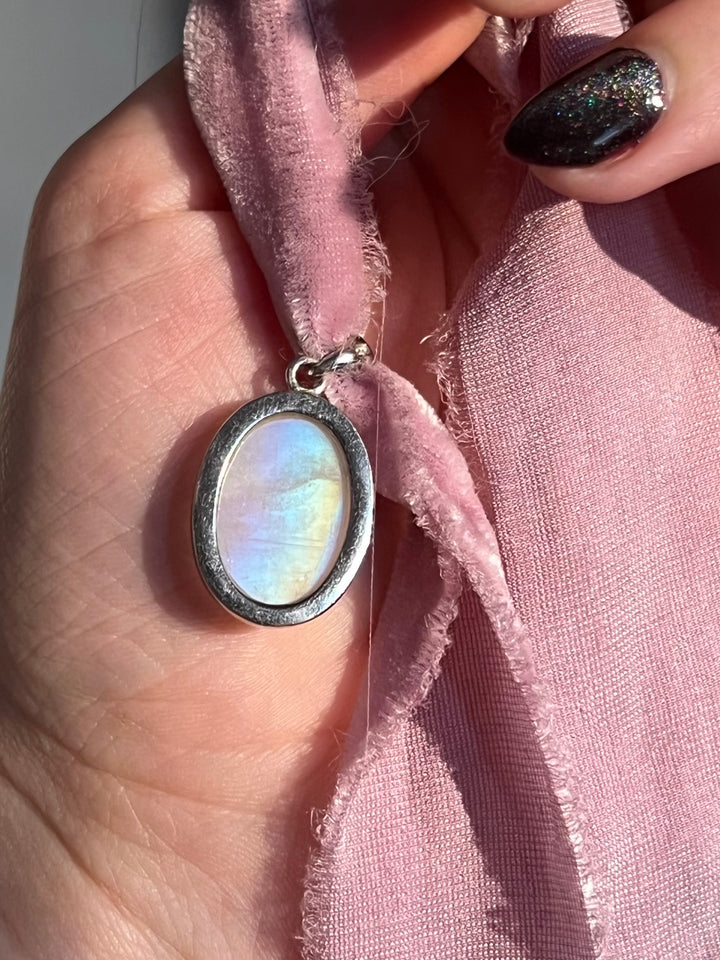 Moonstone in Sterling