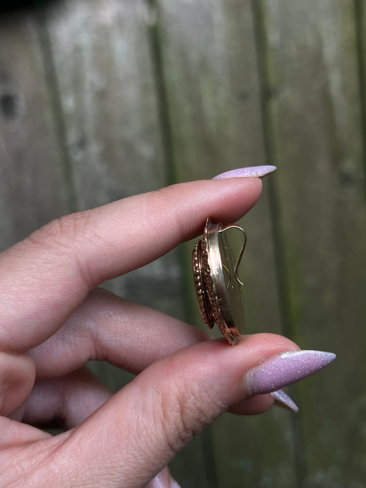 Exceptional 19th Century Small Scale Memorial Pendant