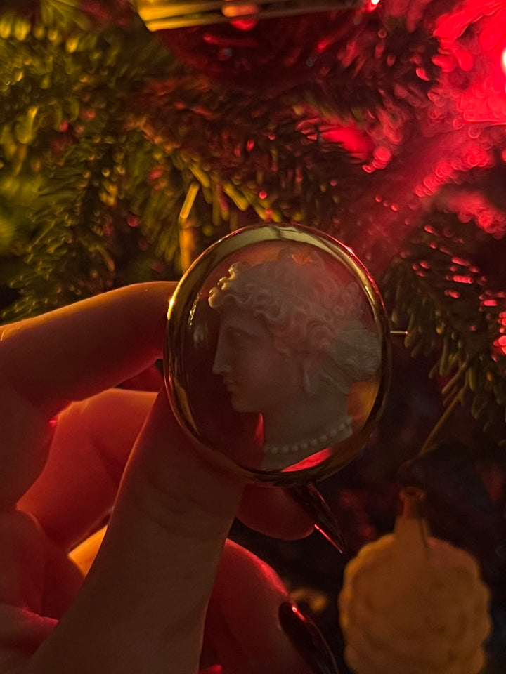 Outstanding 19th Century Hardstone Cameo