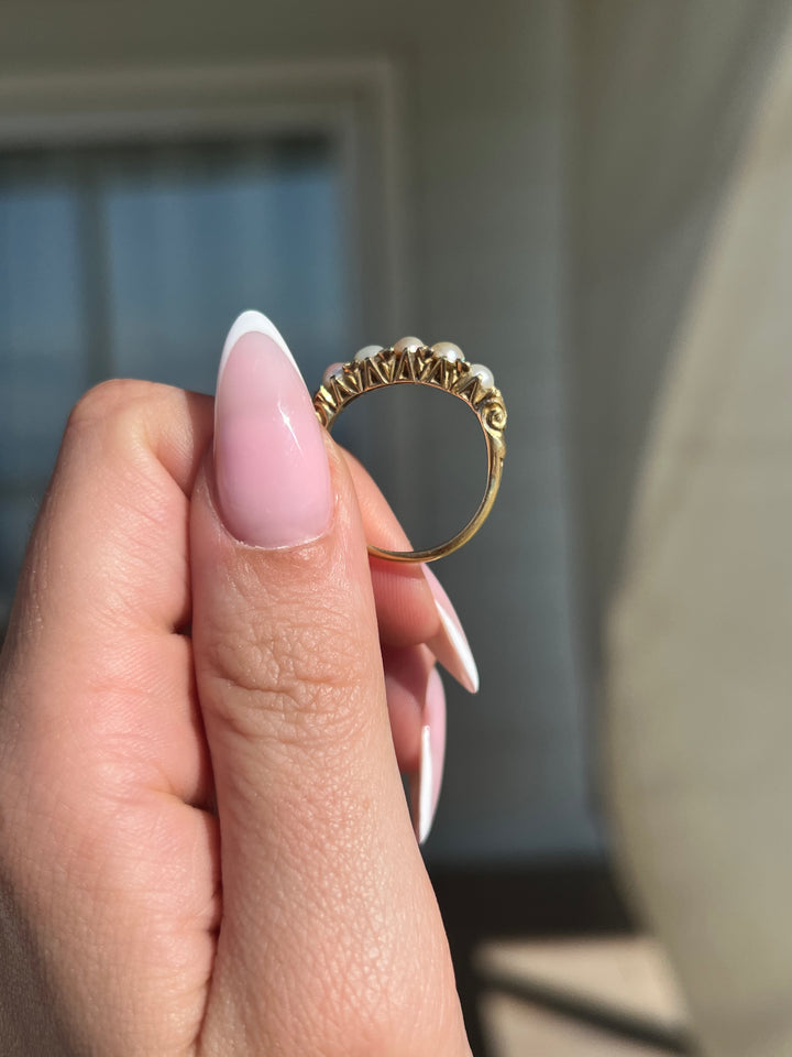 Pearl and Diamond Band Circa 1880