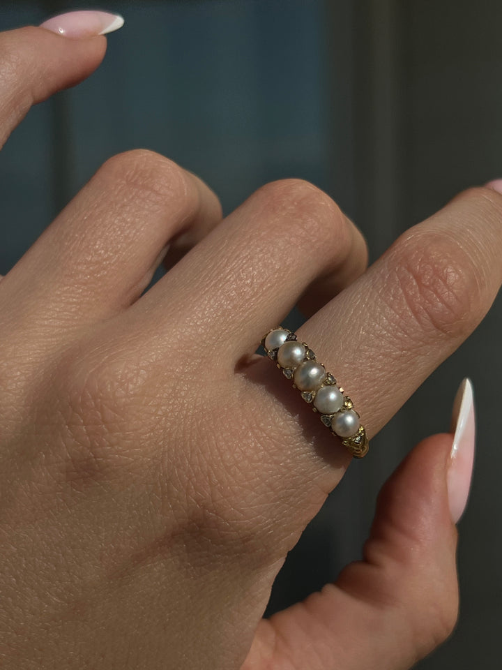 Pearl and Diamond Band Circa 1880