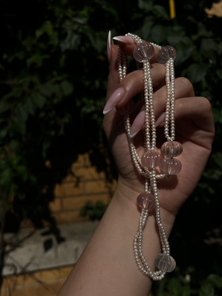 Eloise Resort Collection: Carved Rose Quartz