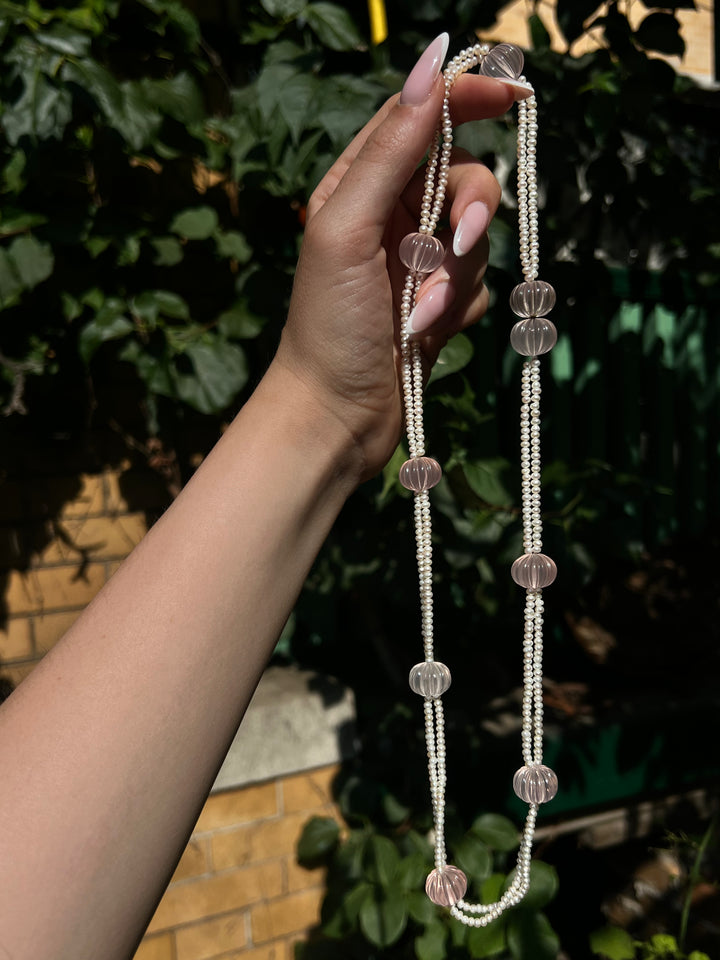 Eloise Resort Collection: Carved Rose Quartz