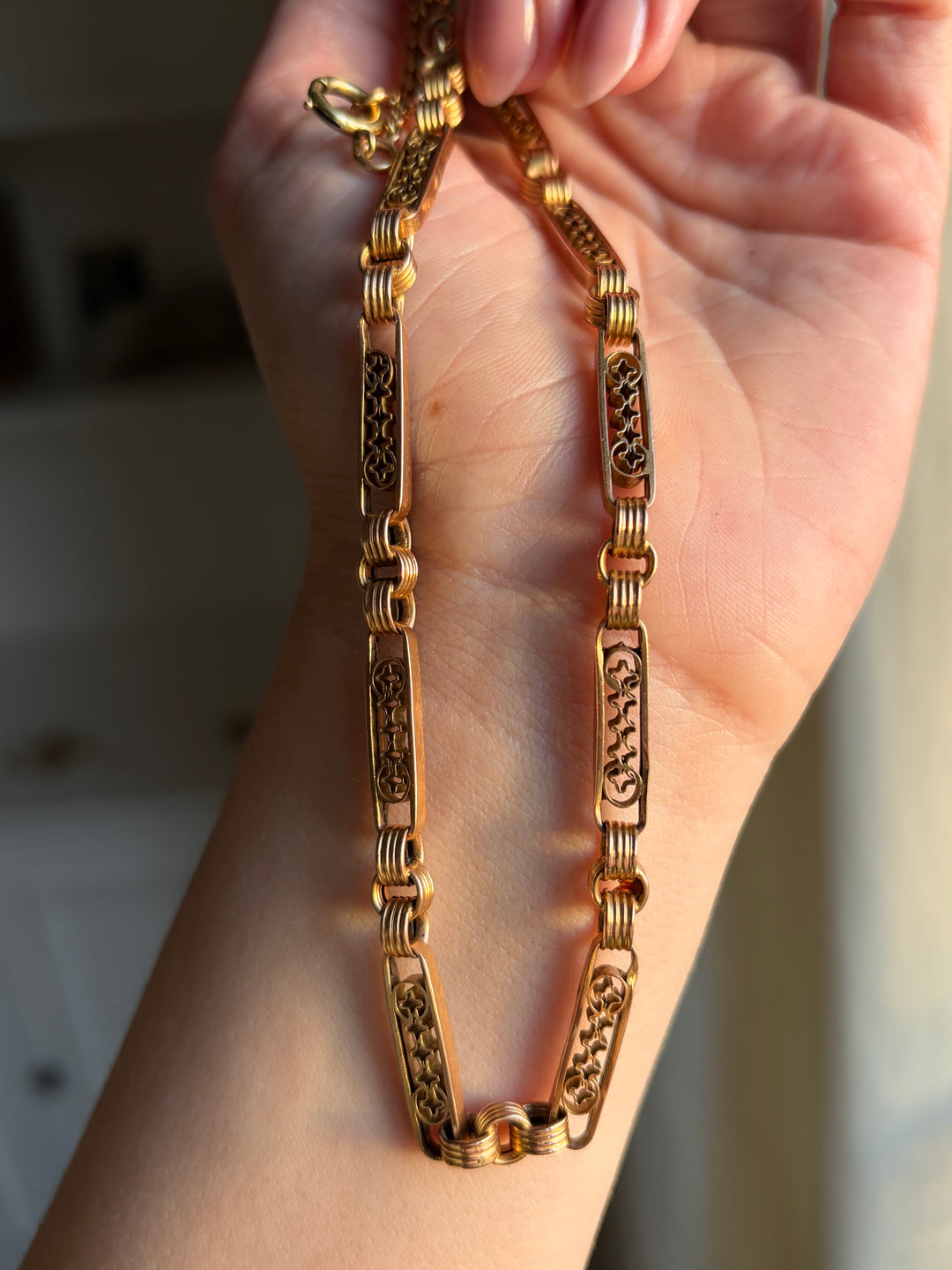 Extended Watch “Giletiere” Chain of the Louis Philippe Period, circa 1850