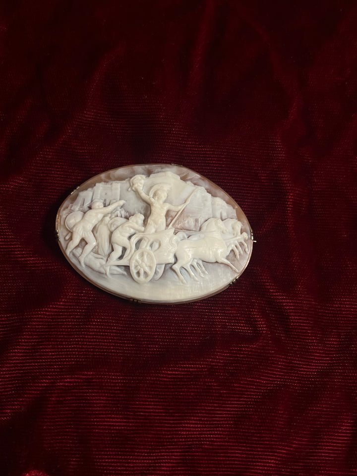 12ct Allegory 'To the Victor Go the Spoils' Cameo