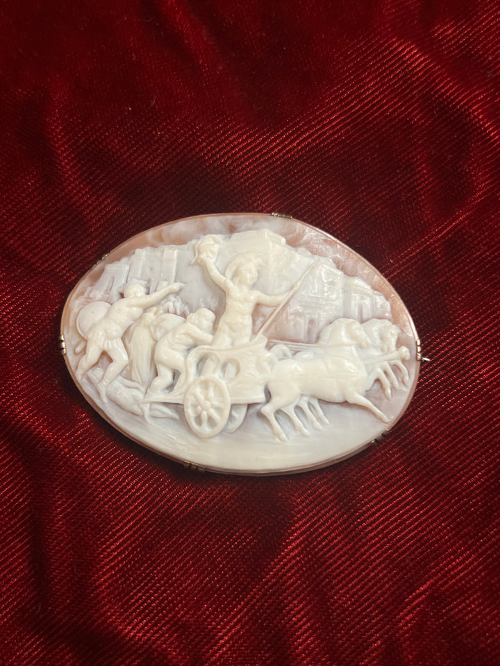 12ct Allegory 'To the Victor Go the Spoils' Cameo