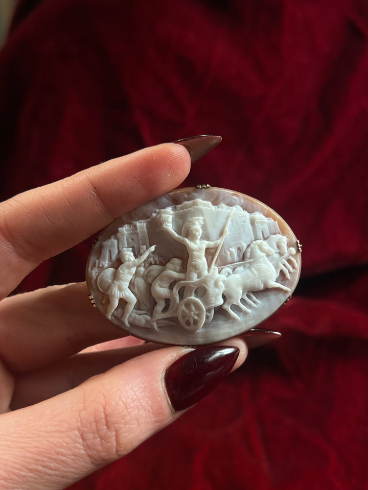 12ct Allegory 'To the Victor Go the Spoils' Cameo