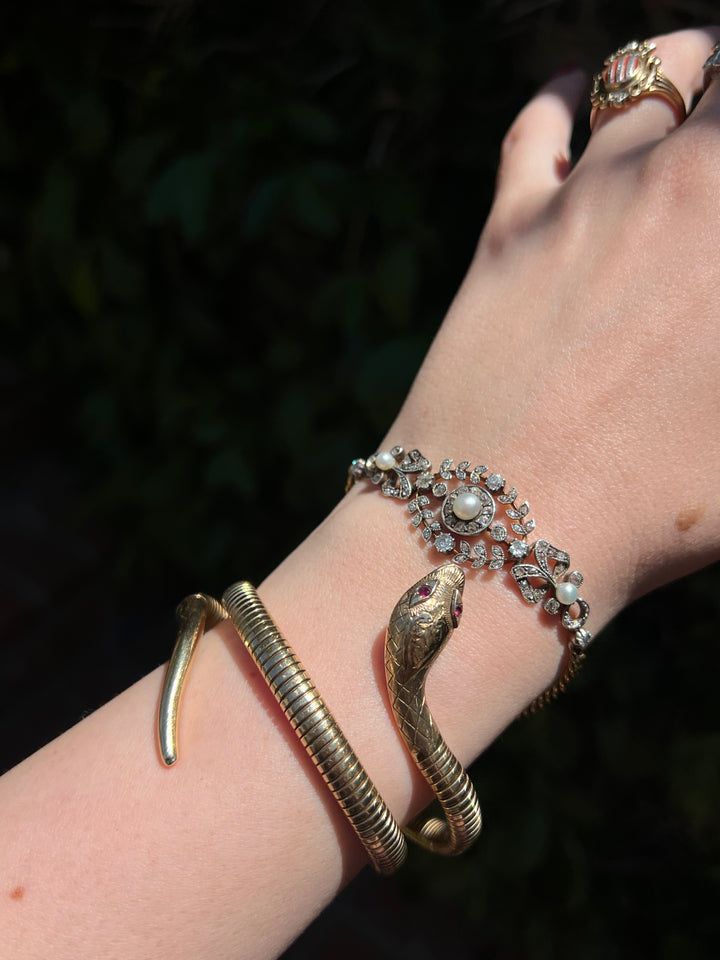 Cleopatra Snake Bangle c. 1960