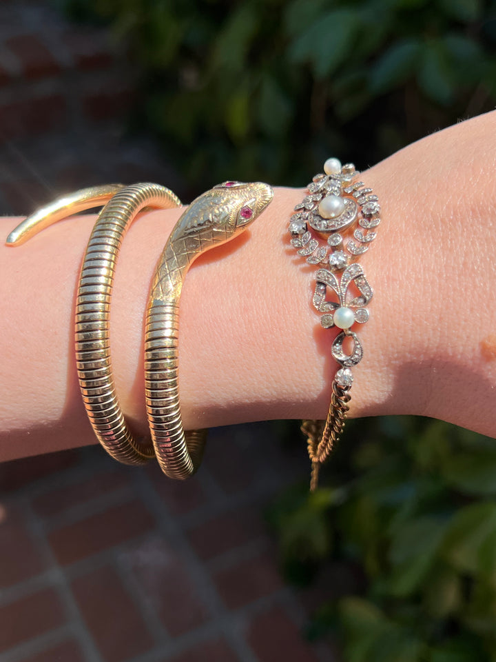 Cleopatra Snake Bangle c. 1960