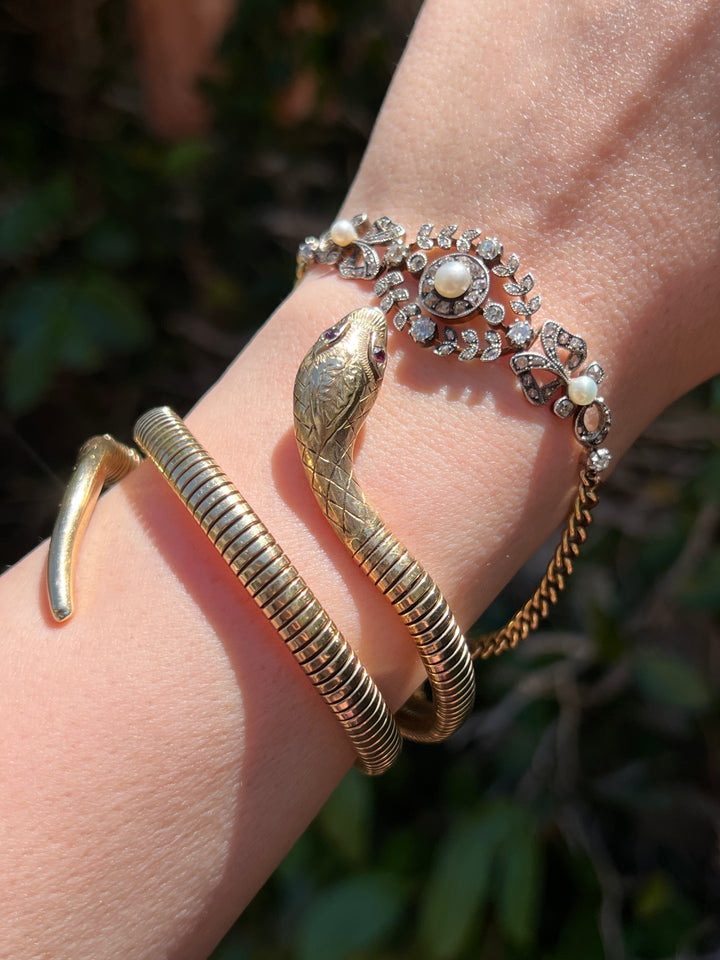 Cleopatra Snake Bangle c. 1960