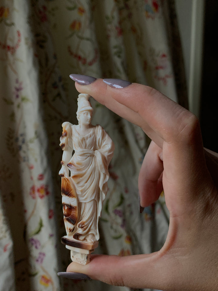 Sizable Grand Tour Letter Opener Depicting the Goddess Athena