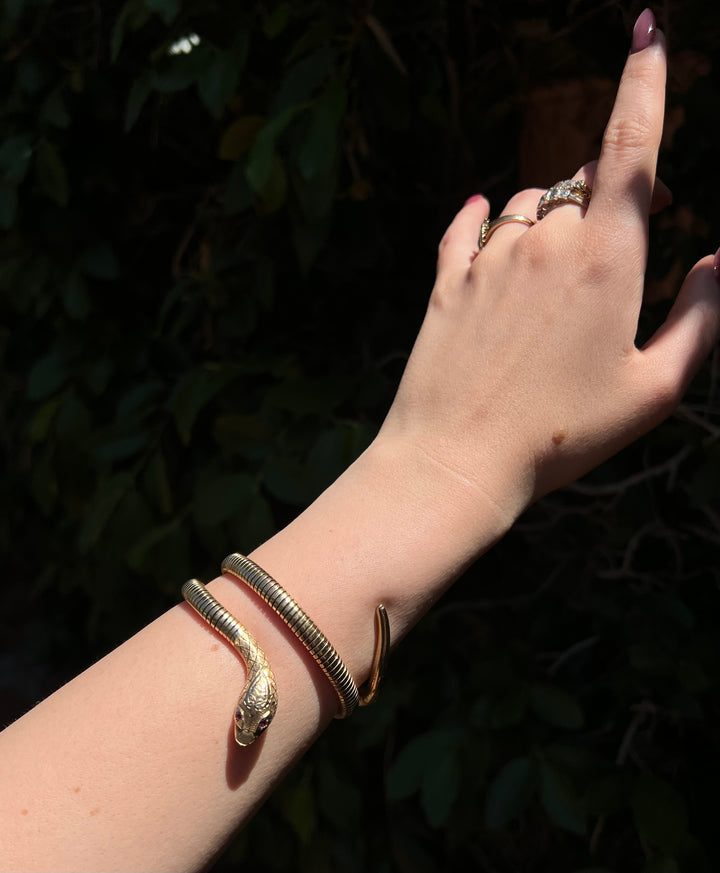 Cleopatra Snake Bangle c. 1960
