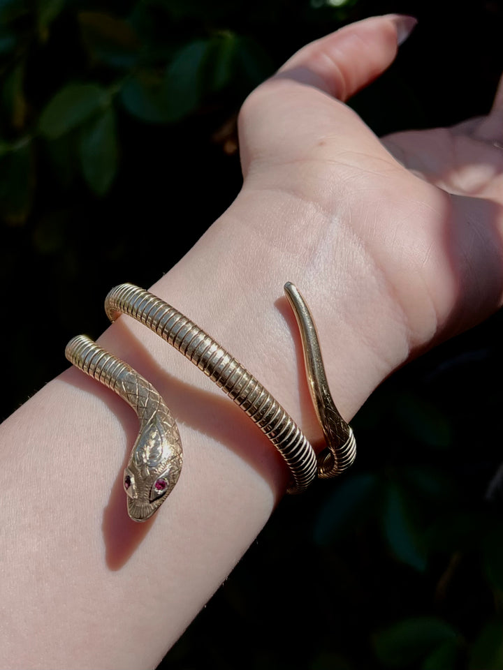 Cleopatra Snake Bangle c. 1960