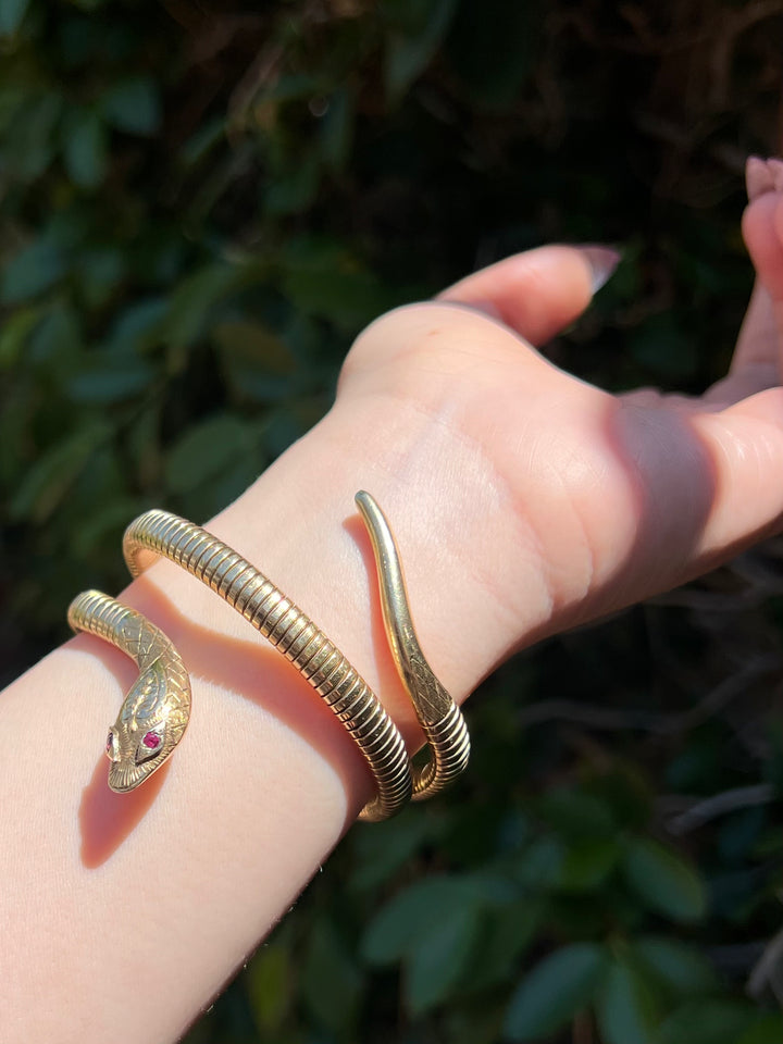 Cleopatra Snake Bangle c. 1960